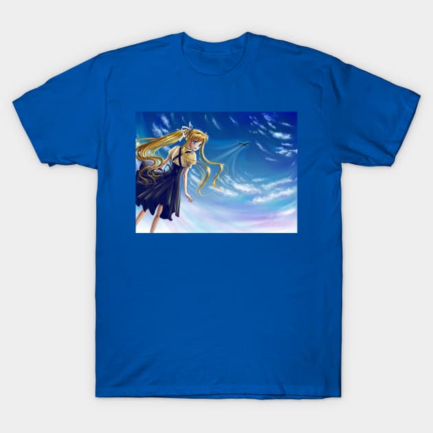 Gazing at endless skies - Air Fanart T-Shirt by eosofdawn